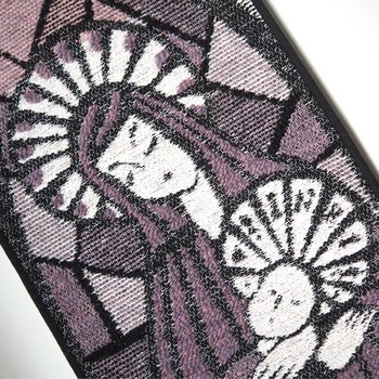 Vintage wall hanging | Religious wall hanging | Vintage religious wall hanging | Scandinavian woven textile | Made in Finland