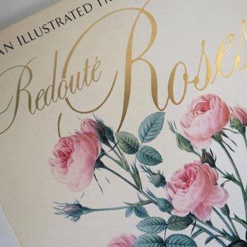 Vintage Redouté Roses book | An Illustrated Treasury of Redouté Roses in Beautiful Full-color | Vintage roses | Vintage floral illustrations