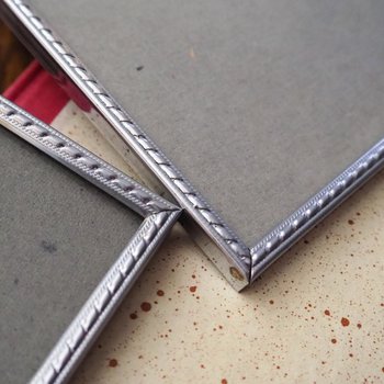 Set of two vintage silver plated photo frames | Silver plated photo frame 11x15 cm | Vintage silver plated picture frames | Vintage frames
