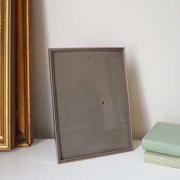 Vintage silver plated photo frame | Silver plated picture frame 17x23 cm | Vintage silver picture frame | Vintage photo frame 17x23 cm