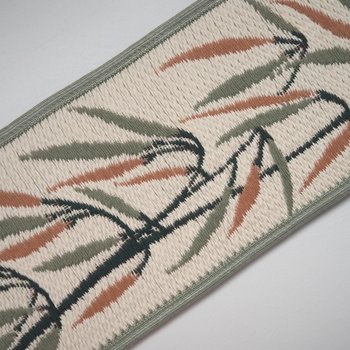 Vintage wall hanging | Long wall hanging | Nature wall hanging | Scandinavian woven textile | Made in Finland